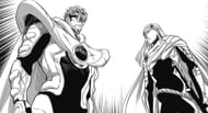 Blast and Flashy Flash as seen in Redrawn One Punch Man Chapter 196 (Image via Shueisha)